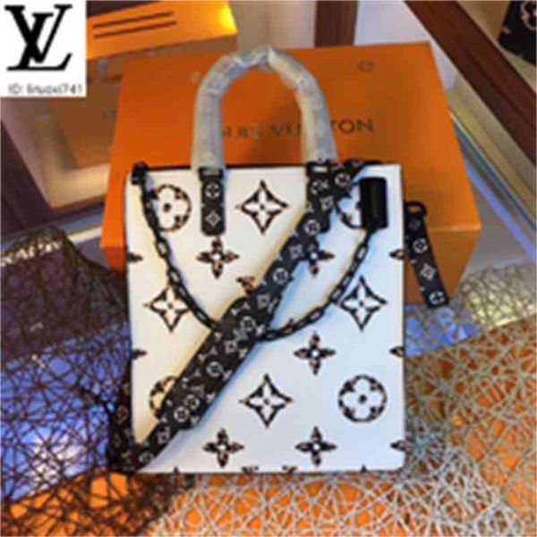 

brand designer luxury ba7d m44789 printed tote white women handbags iconic bags handles shoulder bags totes cross body bag clutches even, Red;black