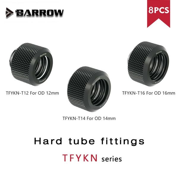 

fans & coolings barrow hard tube fitting g1/4" choice water cooling adapters suitable od12mm / od14mm od16mm computer case , 8pcs/lot,