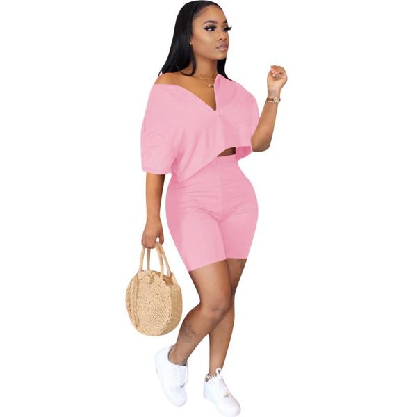 

women's tracksuits solid color 2 piece set women tracksuit crop outfit joggers sweat suits workout 2022 lounge wear, Gray