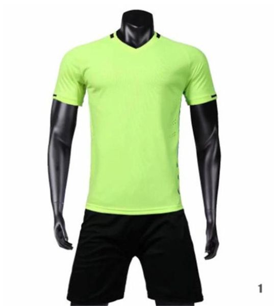 

new arrive blank soccer jersey #1901-11-85-55 customize quick drying t-shirt uniforms jersey football shirts, Black;yellow