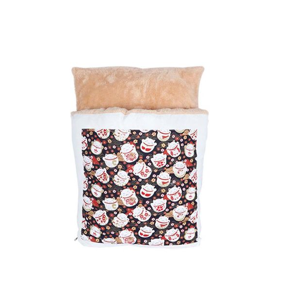 

cat beds & furniture warm sleeping bag removable bed winter house extra with velveteen small pet hfing