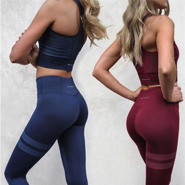 

20212020 new popular women's yoga vest pants suit, Gray