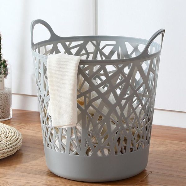 

imitation rattan laundry basket plastic folding storage basket household laundry bedroom storage bucket