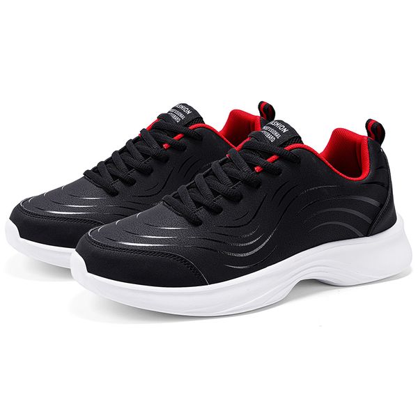 Ucuz Erkek Kadın Koşu Ayakkabıları Üçlü Siyah Beyaz Kırmızı Moda Erkek Eğitmenler # 34 Bayan Spor Sneakers Açık Yürüyüş Runner Ayakkabı