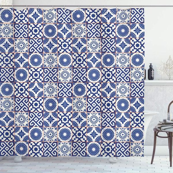 

shower curtains moroccan bathroom curtain old ottoman style inspired mix of tiles in modern shades decor multi-size bath