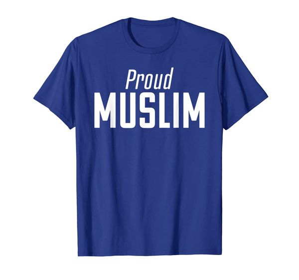 

"proud muslim" t-shirt for ramadan koran gift, White;black