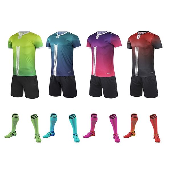 

children's fast drying breathable jacquard football training light board badminton match suit, Gray