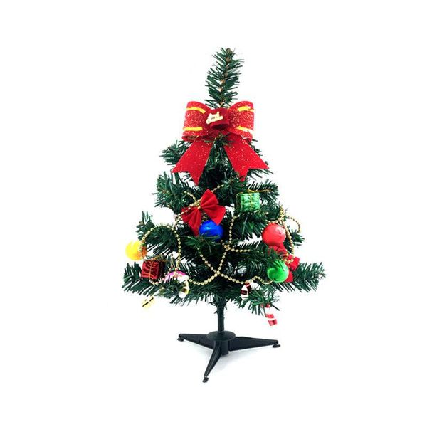 

christmas decorations 60cm artificial tree plastic holder base for xmas home party decortaion green miniature u3