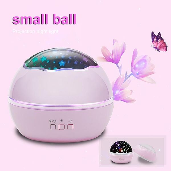 

night lights colorful starry sky projector light usb rotating star galaxy ocean projection lamp birthday gift led atmosphere
