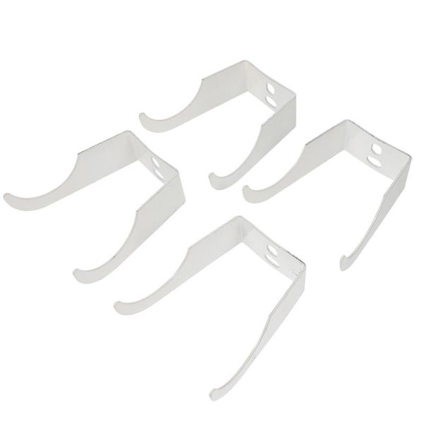 

hooks & rails 4pcs heated towel radiator rail bath holders tubular hook