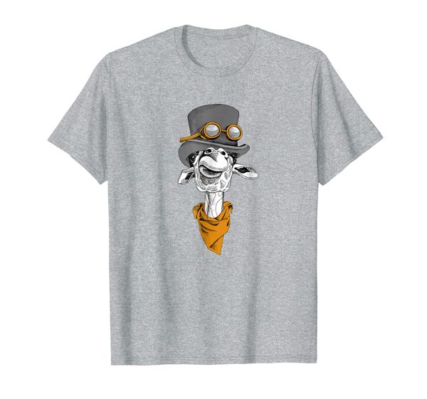 

into the wild steam punk giraffe, White;black