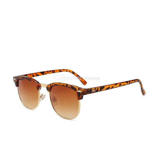 

622s designer sunglasses for men women vintage luxury half metal frame fashion polarized sun glasses eyewear uv400 with box and case, White;black