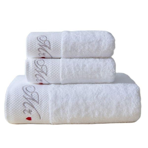 

towel ahsnme mrs mr couple style face custom logo 100% cotton bath el spa nail salon barber diy name messag