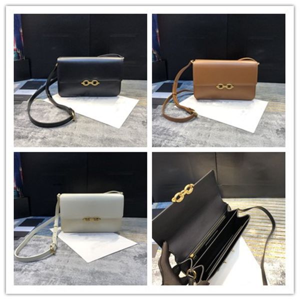 

luxury designer le maillon satchel bag in smooth leather crossbody shoulder bag 649795 size: 24*3.5*14.5cm