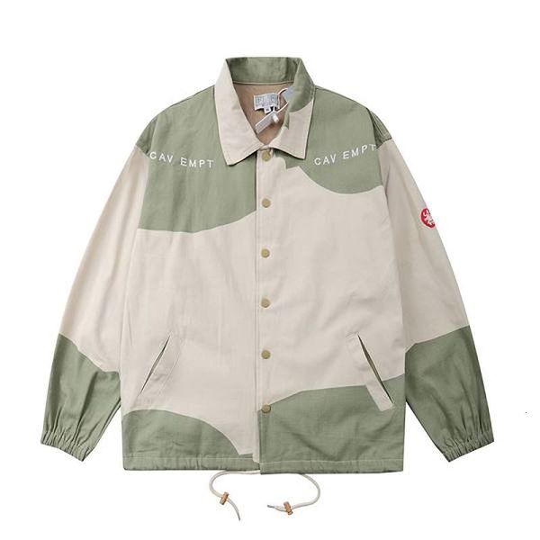 

2021 new 20ss after us lovers of autumn winter aoyama batik patchwork fasion hip hop c.e jacket tsa0, Black;brown