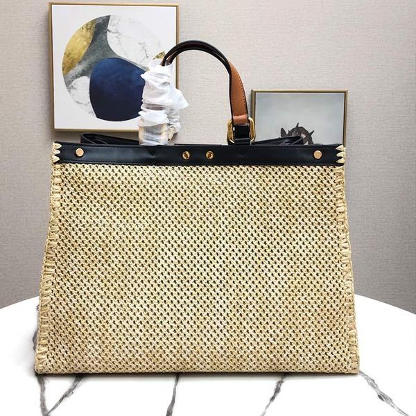 

rattan shopping women tote beach rattan female shoulder bags ldies handbag women casual large fashion crochet handbags pouch atmac