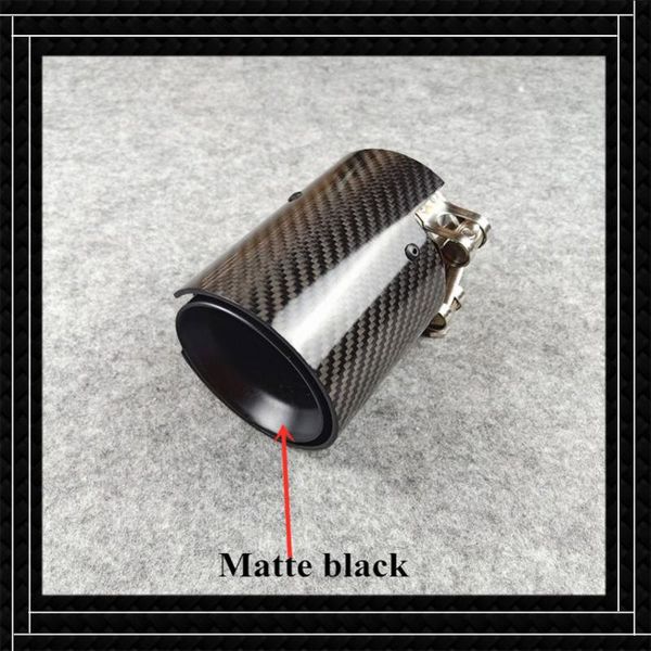 

1 piece stainless steel muffler tip for b-mw m2 m3 m4 m135i m140i m235i m240i m335i m340i m435i m440i carbon fiber exhaust tip