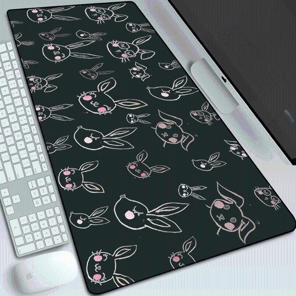 

mouse pads & wrist rests soft and cute white pad quality large gaming anime table thickening