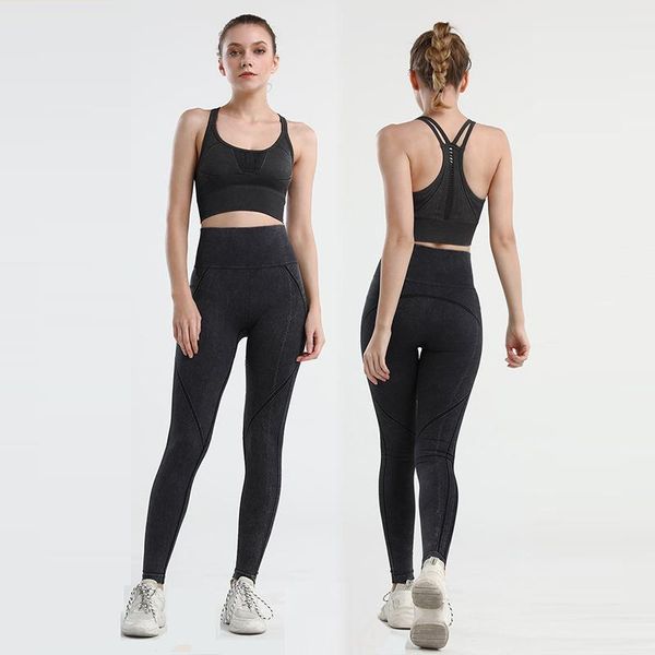 

yoga outfit high waist push up leggins running pants comfortable and formfitting seamless fitness female leggings 4 colors