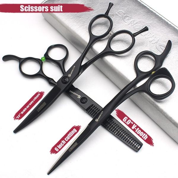 

hair scissors chunker 5.5 6.0 professional hairdressing thinning barber set cutting