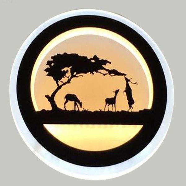 

wall lamp acrylic led nightlight for bedroom livingroom corridor stairway indoor decor warm white cool 23w 32w ac85-265v