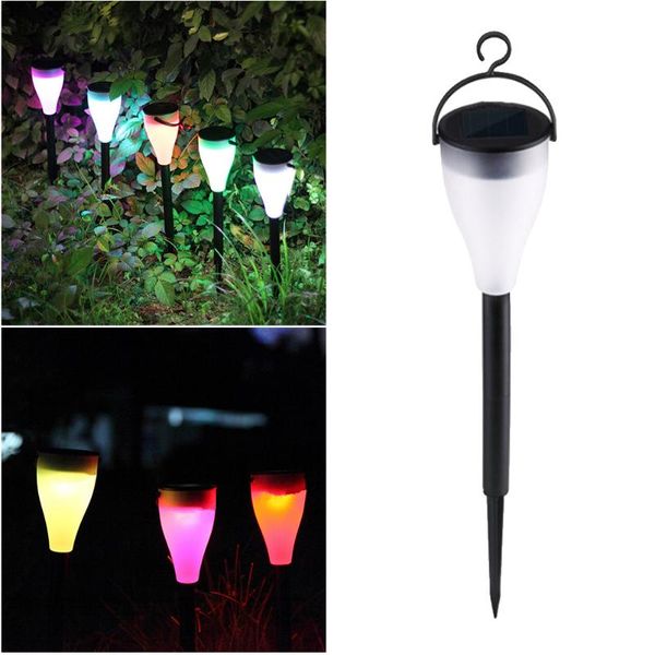

lawn lamps 1pc led solar light garden lights outdoor waterproof colorful landscape for