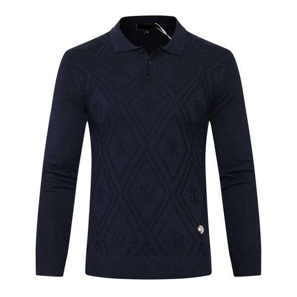 

wool sweater men's 2021 new casual warm button quality england embroidery big size -5xl ing, White;black