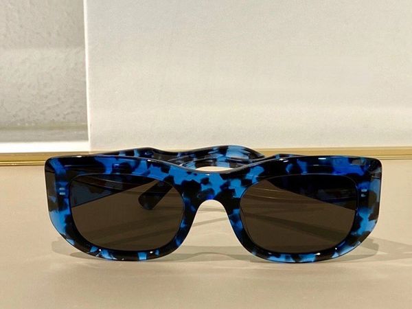 

rectangular havana blue sunglasses 0121 gafas de sol fashion sunglasses with box, White;black