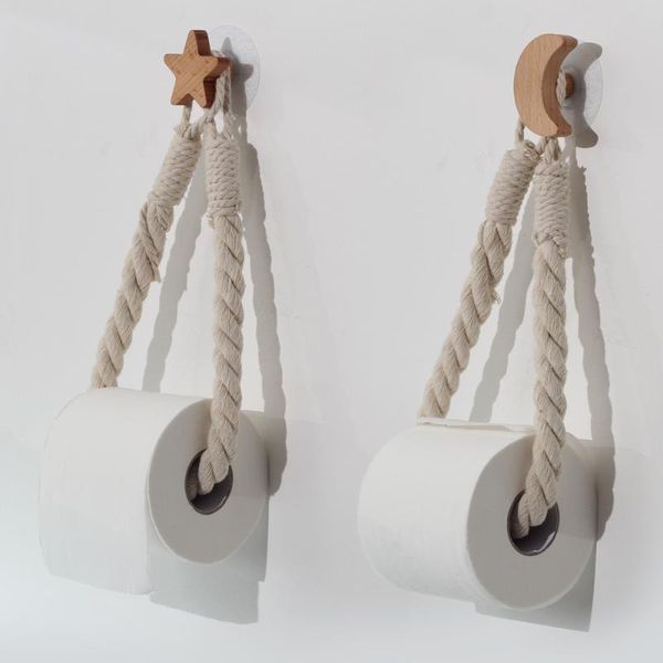 

vintage towel hanging rope toilet paper holder home l bathroom decoration supplies accessory rack holders