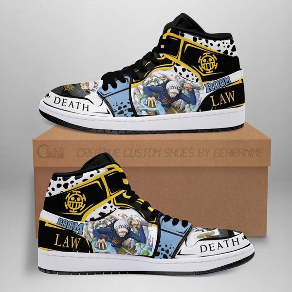 

trafalgar d. water law sneakers anime sho fan gift