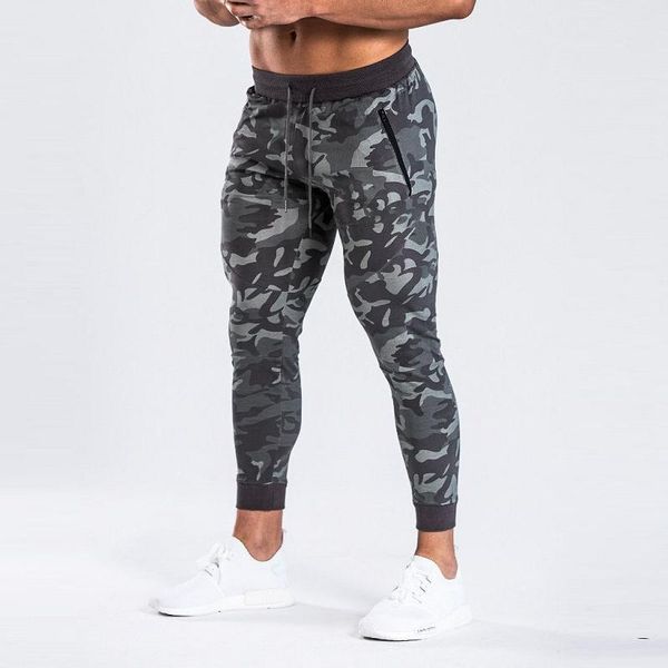 

men's pants 2021 muscle brother sports trousers autumn and winter casual running fitness tights, Black