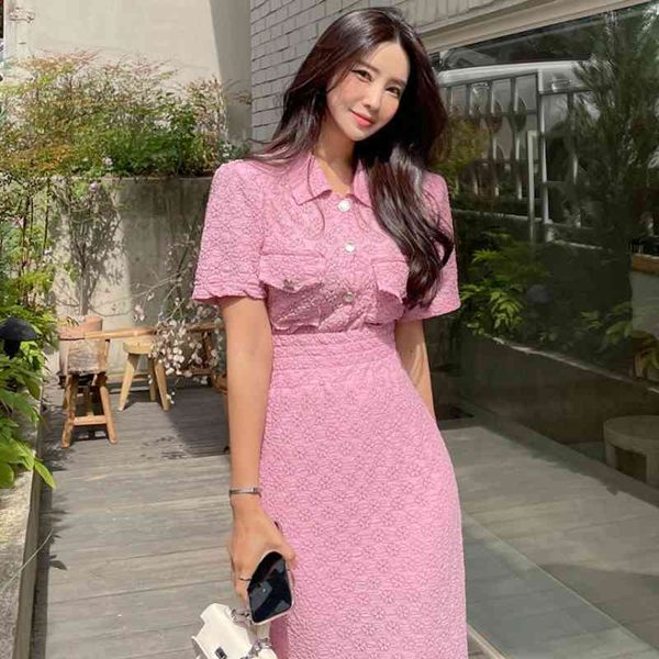 

two piece dress french hollow lace shirt + mid-length split skirt, light luxury temperament suit female summer two-piece 6ldm, White
