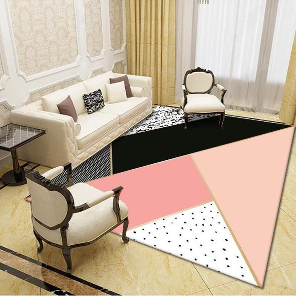 

carpets nordic fashion minimalist carpet living room bedroom bedside geometric floor mat coffee table sofa decoration home