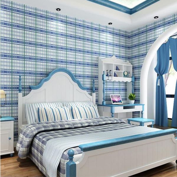 

wallpapers youman pattern deskwallpaper non-woven fabric lattice stripe embossed wall covering paper roll