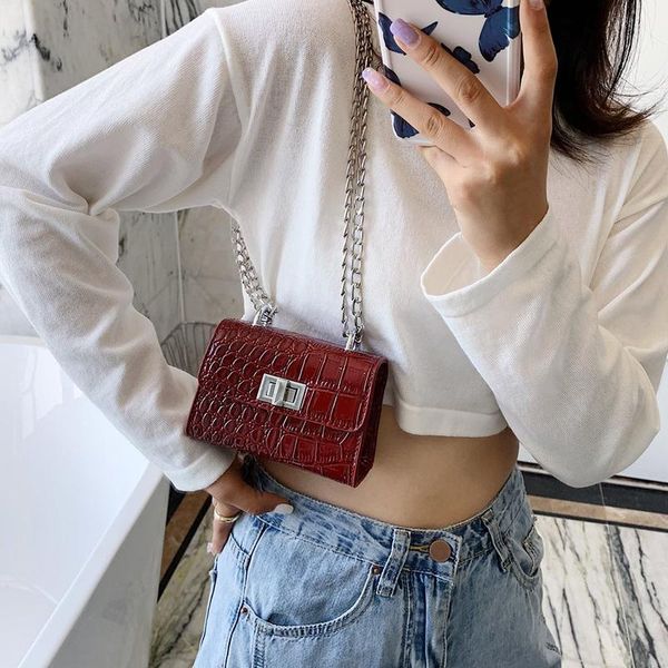 

cross body high-quality stone pattern pu leather designer mini crossbody bags for women 2021 lady travel shoulder handbags lipstick purses