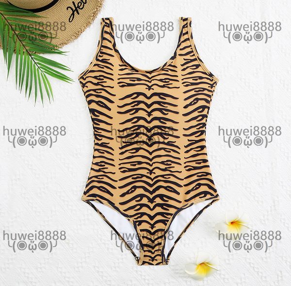 

craetive leopard swimwear hipster padded push up women's designer one-piece swimsuits outdoor beach swimming travel bandage luxury wear
