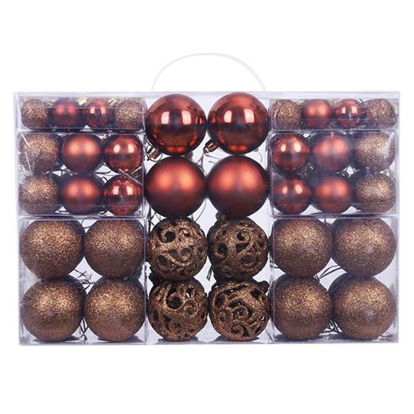 

party decoration 1 box/100pcs xmas tree pendant christmas hanging decor ornaments