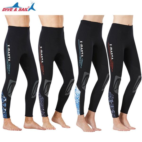 

swim wear 1.5mm neoprene diving suit men and women warm surfing pants watersports snorkeling sunscreen 2021