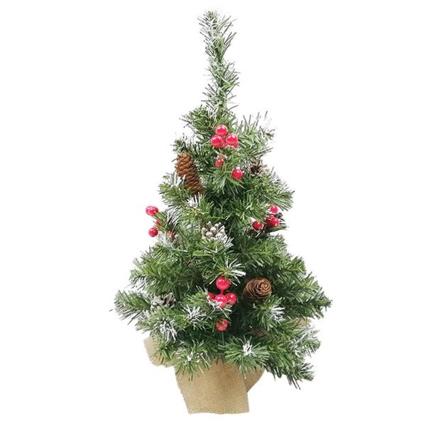 

christmas decorations 1pc festival mini tree adornment simulated desktop