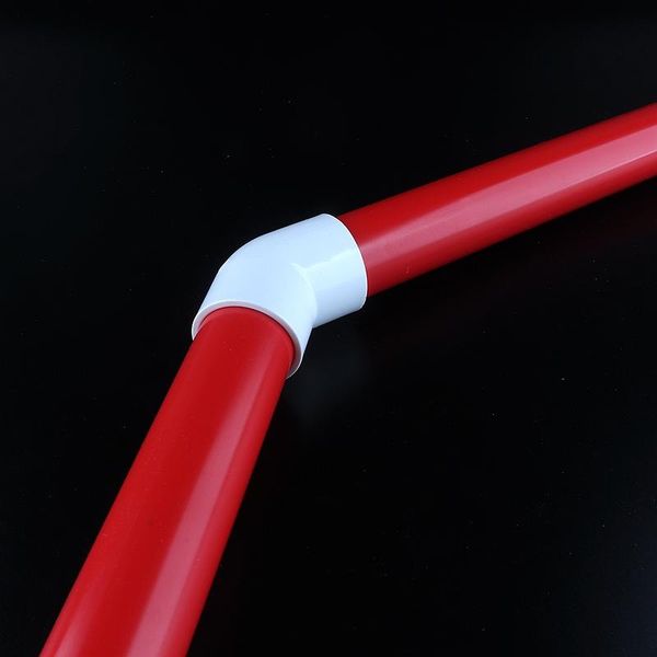 

watering equipments 5~50pcs size 20~50mm pvc water supply pipe 45Â° equal elbow connector fittings irrigation system white parts