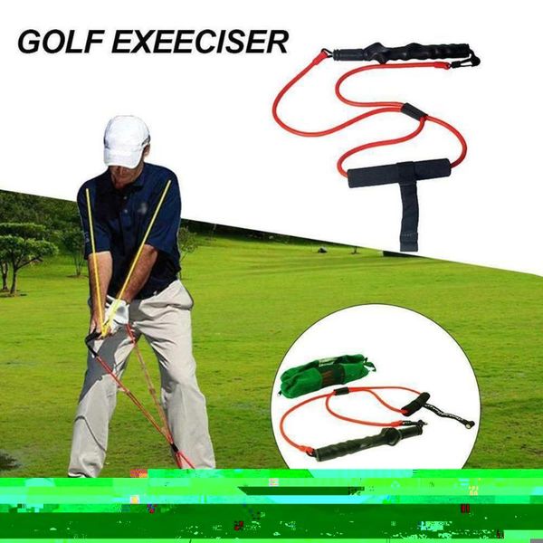 

golf training aids 1pc swing tension belt band trainer supplies club device action strength correction strong l6l4