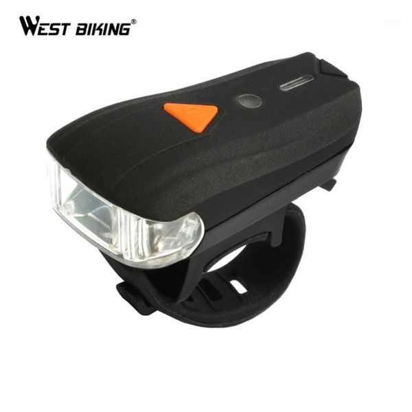 

bike lights west biking usb rechargeable light front handlebar cycling led battery torch headlight bicycle accessories light1