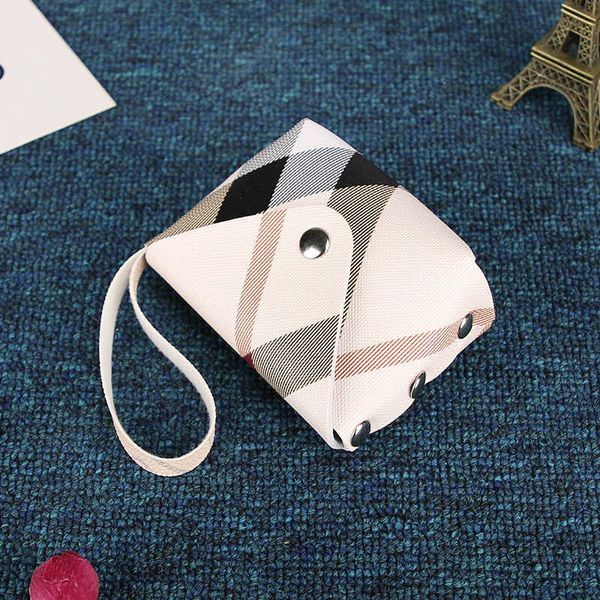 

women bag new nail zero wallet small gift square printing, White