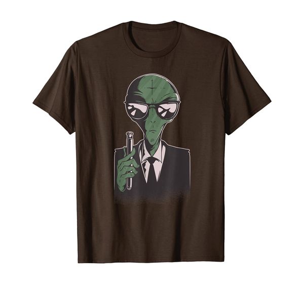 

alien shirt gift funny alien fun t-shirt, White;black