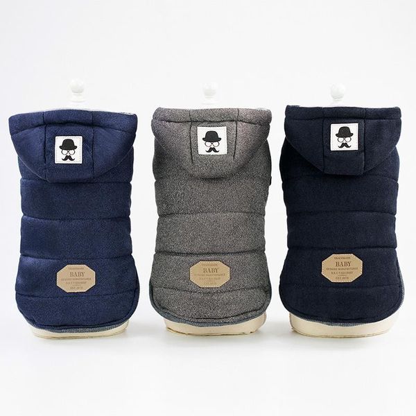 

winter warm pet dog clothes for small dogs chihuahua yorkies hooded coat jacket soft cotton puppy clothing outfit vetement chien