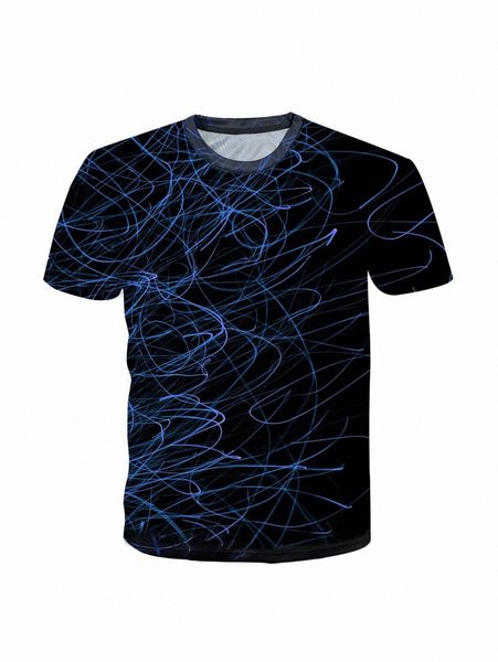 

men 3d paint print tee b5d3#, White;black