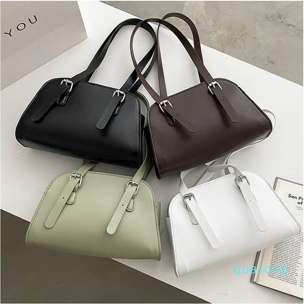 

simple underarm small bag women's fashion soft surface leisure foreign style hand bill of lading shoulder bag