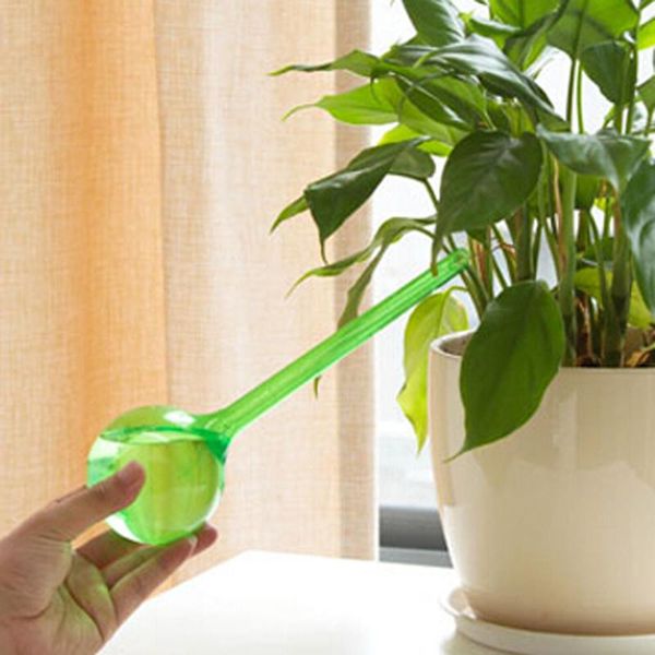 

refills big sell 10 pieces auto watering dripping mini plastic bottles flower plant potted plants water supplies for travel outdoor, Black;red