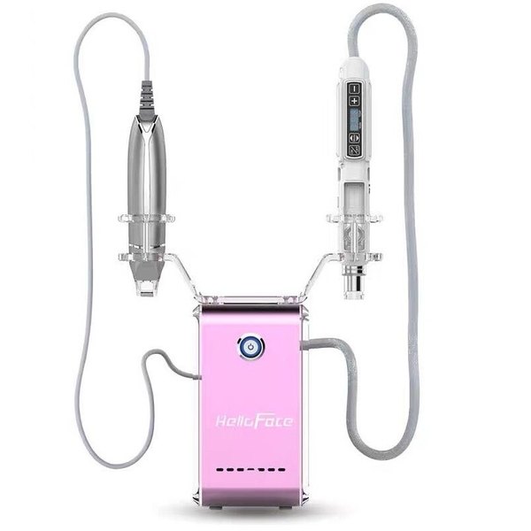 

mesotherapy gun face hydration and anti-aging multiple needles meso eye care, Black;white