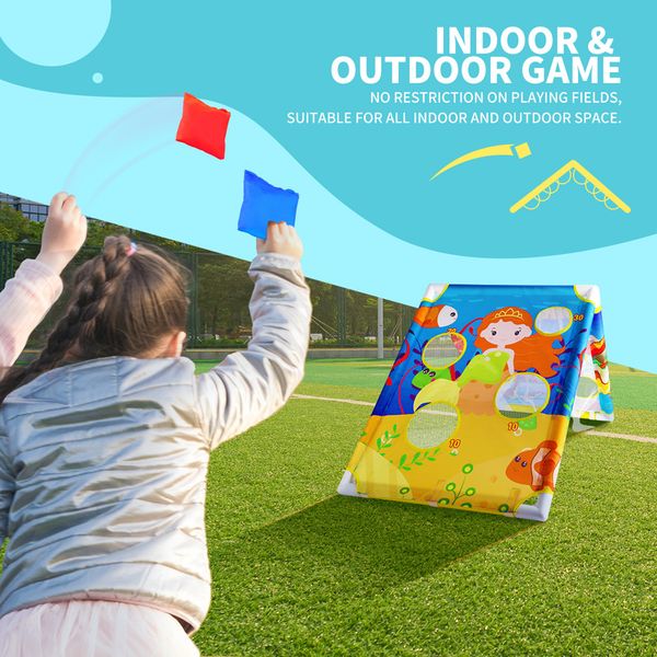 

children's folding sandbag board pro-folding s bean bag after the game